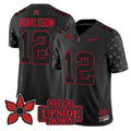 CJ Donaldson Jersey #12 Ohio State Buckeyes Stranger Things Edition Stitched