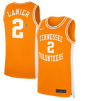 Chaz Lanier Jersey #2 Tennessee Volunteers Basketball NIL Orange