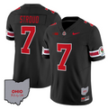 C J Stroud Jersey #7 Ohio State Rose Bowl Patch Football