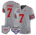 CJ Stroud Jersey #7 Ohio State Buckeyes Cotton Bowl Patch Stitched