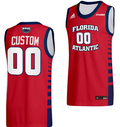 Custom FAU Owls Jersey Name and Number College Basketball Replica Red