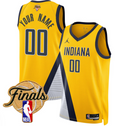 Custom Indiana Pacers Jersey 2025 Finals Swingman Stitched Statement