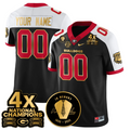 Custom Georgia Bulldogs Jersey 4x-Time National Champions Stitched