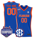 Custom Florida Gators Jersey 2025 National Custom Florida Gators Jersey 2025 National Champions Patch Stitched RoyalPatch Stitched Black Gold (Copy)