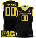 Custom Oregon Ducks Jersey 2024 Lightweight Basketball Black
