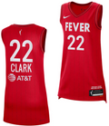 Caitlin Clark Jersey #22 Indiana Fever Basketball 2023 Rebel Edition Unisex Victory Red