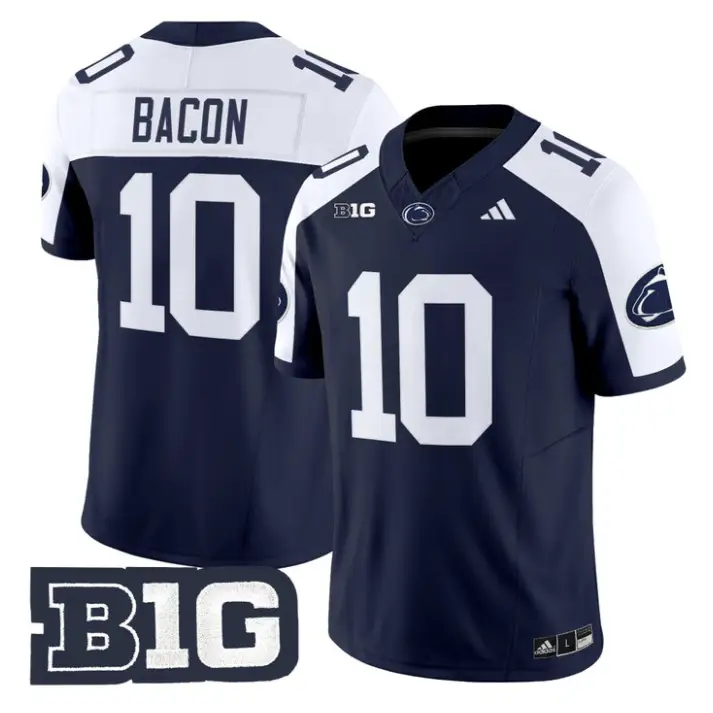 Caleb Bacon Jersey #10 Penn State 2026 Limited Stitched