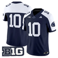 Caleb Bacon Jersey #10 Penn State 2026 No Name on Back Limited Stitched
