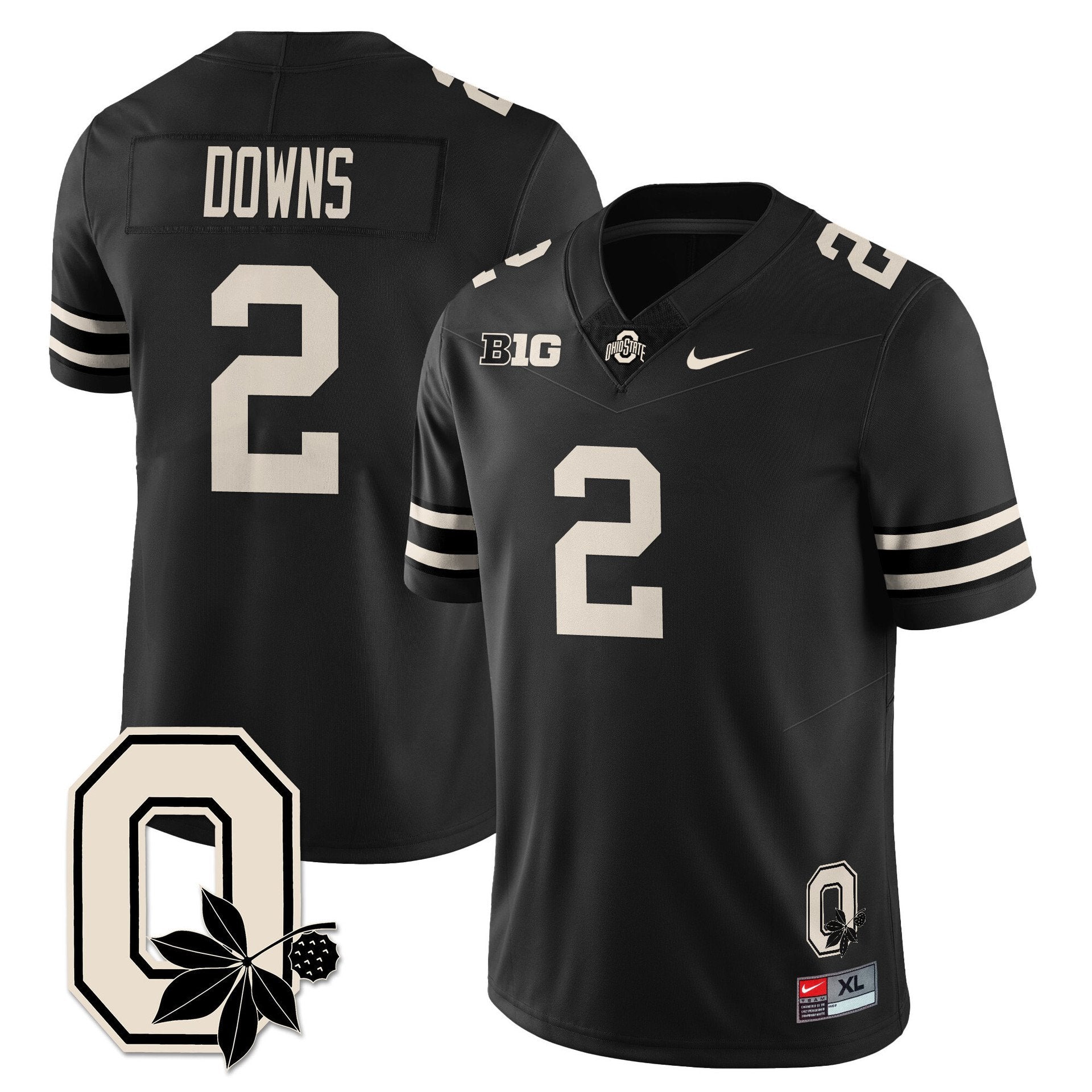 Caleb Downs Jersey #2 Ohio State Buckeyes 2025 Vapor Limited Stitched