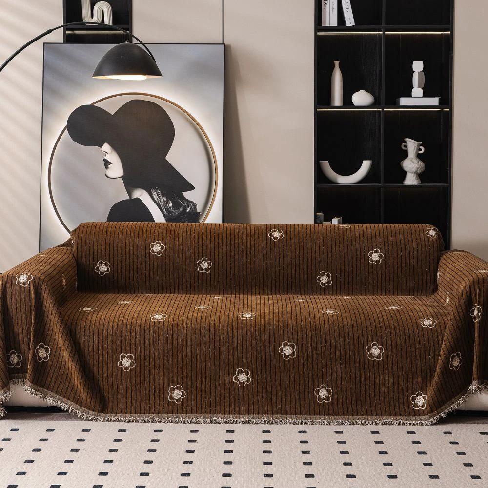 Camellia Bloom Sofa Cover