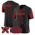 Cameron Dickey Jersey #8 Texas Tech Red Raiders Stranger Things Edition Stitched