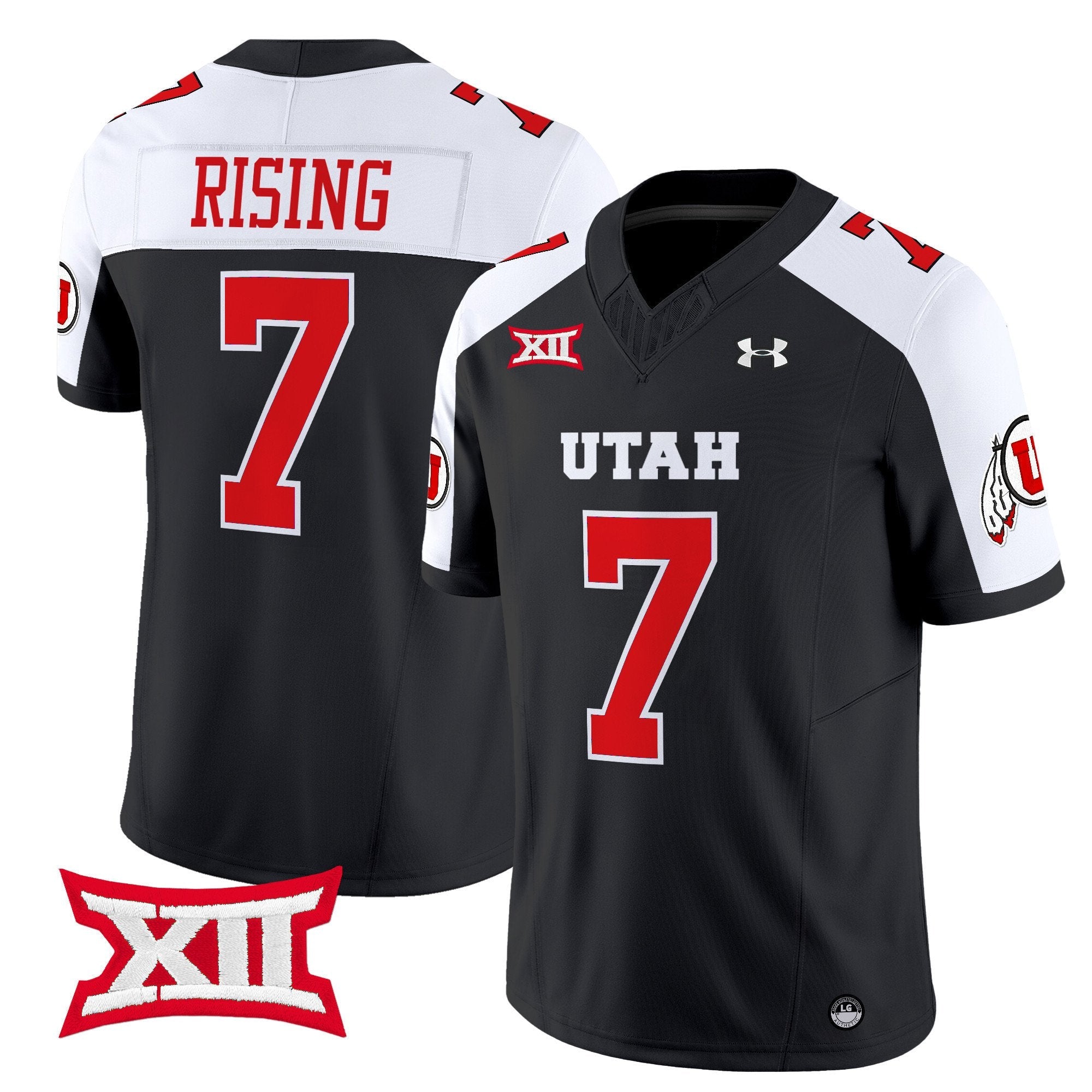 Cameron Rising Jersey #7 Utah Utes 2025 Vapor Limited Stitched