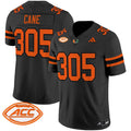 Cane Jersey #305 Miami Hurricanes 2025 Vapor Limited Stitched