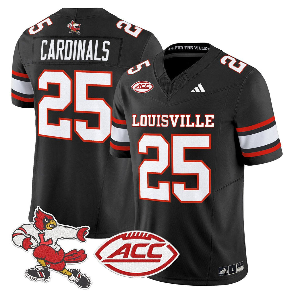 Cardinals Jersey #25 Louisville Cardinals 2025 Vapor Stitched