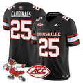 Cardinals Jersey #25 Louisville Cardinals 2025 Vapor Stitched