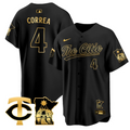 Carlos Correa Jersey #4 Minnesota Twins 2025 City Connect Concept Stitched