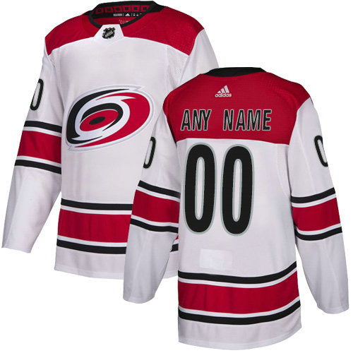 Carolina Hurricanes NHL White Customized Jersey Stitched