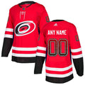 Carolina Hurricanes Red Customized Drift Fashion Jersey Stitched