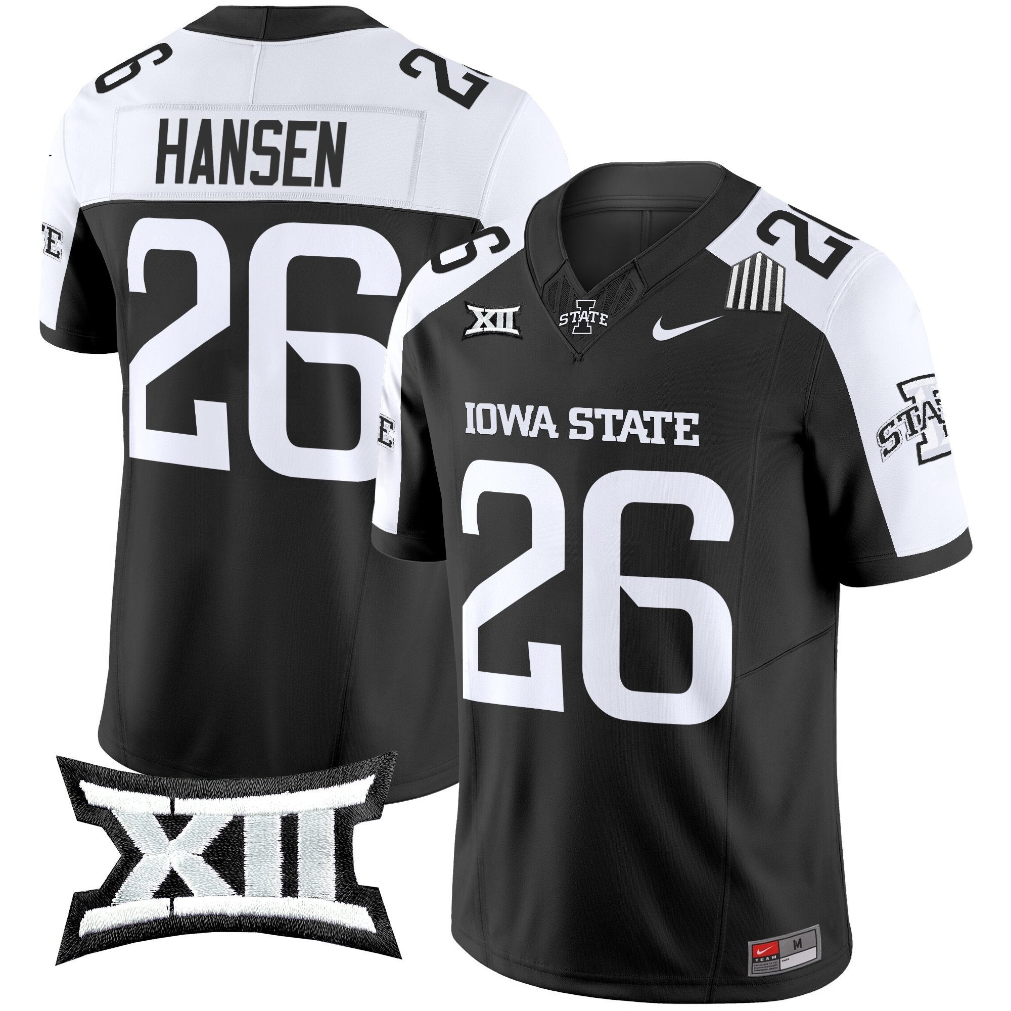 Carson Hansen Jersey #26 Iowa State Cyclones 2025 Stitched