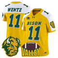 Carson Wentz Jersey #11 North Dakota State Bison 2025 Limited Stitched
