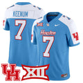 Case Keenum Jersey #7 Houston Cougars 2025 Oilers Inspired Stitched Alter
