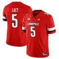 Caullin Lacy Jersey #5 Louisville Football 2025 Vapor Limited Stitched