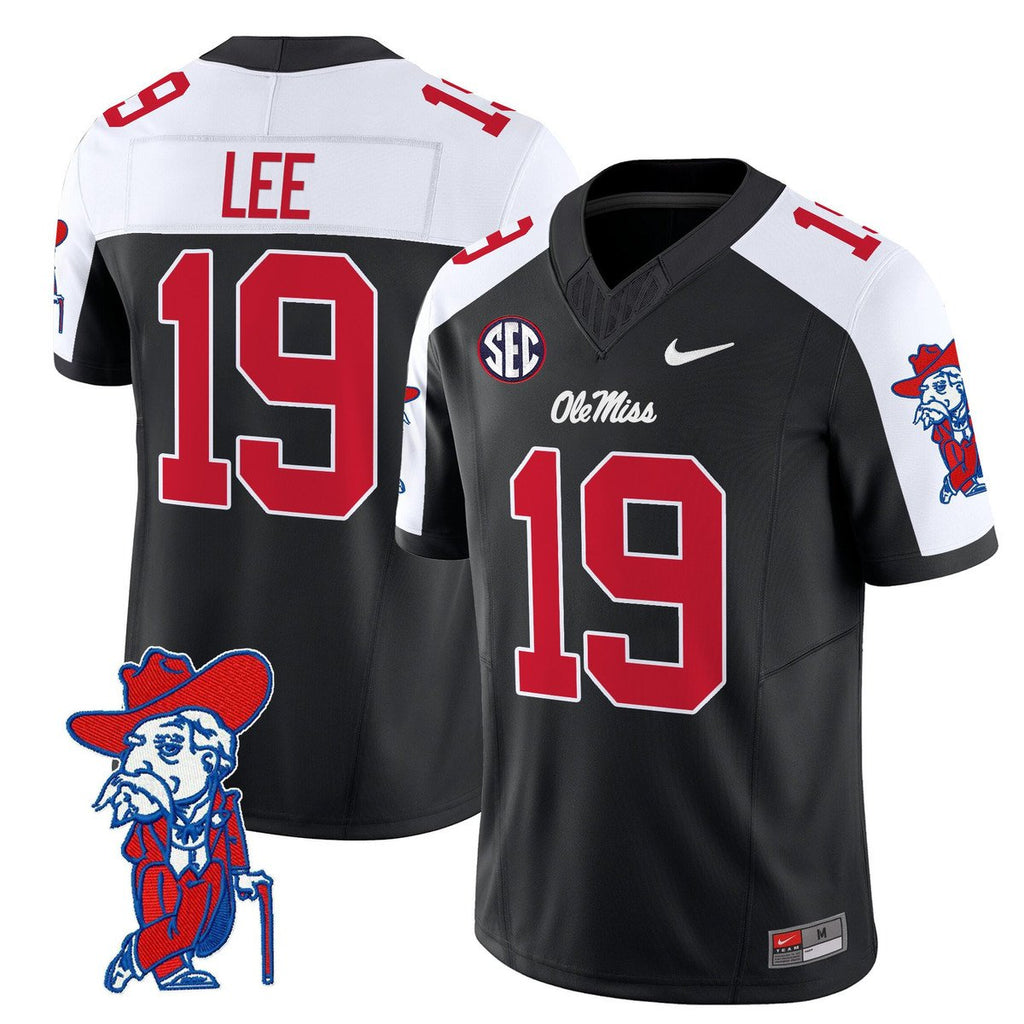 Cayden Lee Jersey #19 Ole Miss Rebels 2025 Limited V2 Stitched