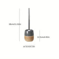 Elegant Bathroom Toilet Brush & Holder Set