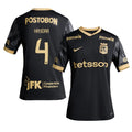 César Haydar 4 Atlético Nacional 2025-26 Away Men Jersey – Black