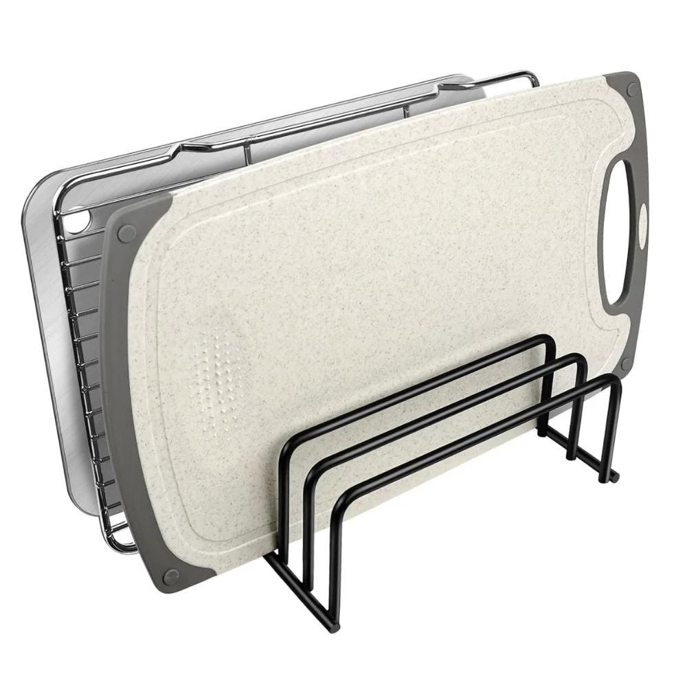 Steel Cutting Board Storage Rack