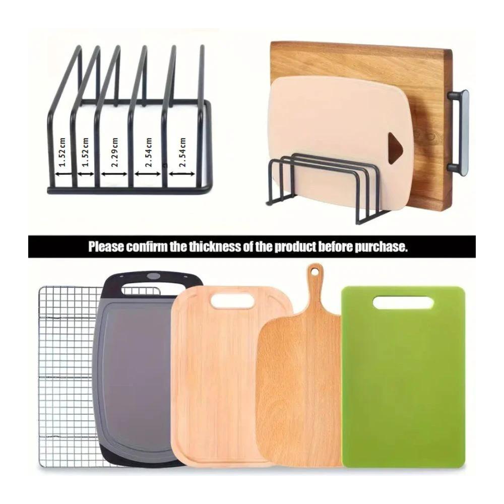 Steel Cutting Board Storage Rack