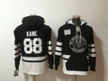 Chicago Blackhawks #88 Patrick Kane Pullover Hoodie Black