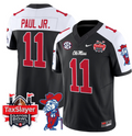 Chris Paul Jr Jersey #11 Ole Miss Rebels 2024 Gator Bowl V2