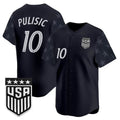 Christian Pulisic Jersey #10 USMNT 2026 World Cup Vapor Baseball Stitched