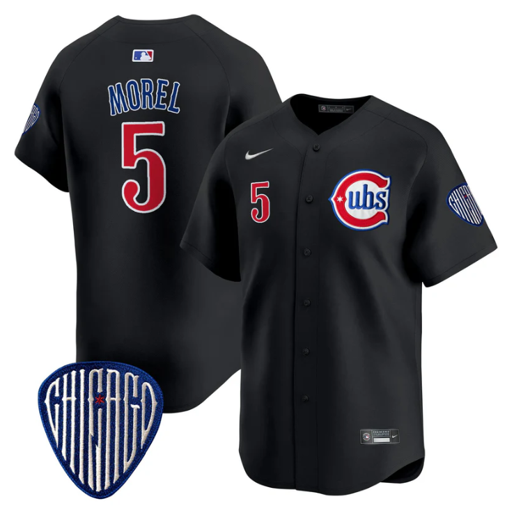 Christopher Morel Jersey #5 Chicago Cubs Blue Alternate Vapor Premier Limited Stitched
