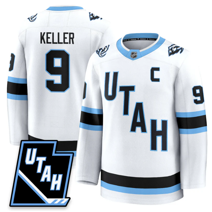 Clayton Keller Jersey #9 Utah Hockey Mammoth 2025 Limited All Stitched