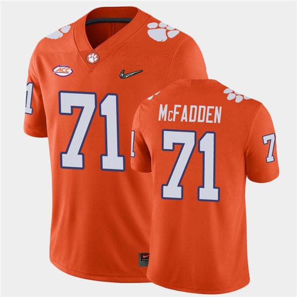 Clemson Tigers #71 Jordan McFadden College Football Jersey Stitched
