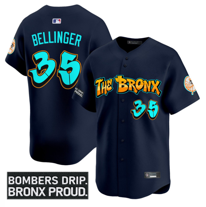 Cody Bellinger Jersey #35 Yankees Graffiti Bronx Bombers Edition Stitched