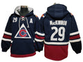 Colorado Avalanche #29 Nathan Mackinnon Navy Hoodie