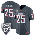 Cougars Jersey #25 Washington State Cougars 2025 V2 Vapor Limited Stitched