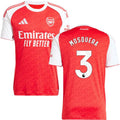 Cristhian Mosquera #3 Arsenal 2025-26 Home Men Jersey – Red