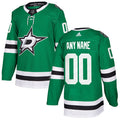 Custom Dallas Stars Green Home  Stitched NHL Jersey