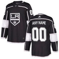 Custom Los Angeles Kings Adidas 2017-2018 Black Hockey Jersey Stitched