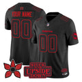 Custom Miami Dolphins Jersey Stranger Things Edition Vapor Limited Stitched