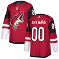Custom Phoenix Coyotes Red NHL Jersey Stitched