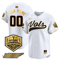 Custom Tennessee Volunteers Jersey 2024 Champions Premier Stitched White Gold