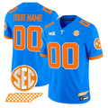Custom Tennessee Volunteers Jersey Blue Blaze Edition Vapor Limited Stitched