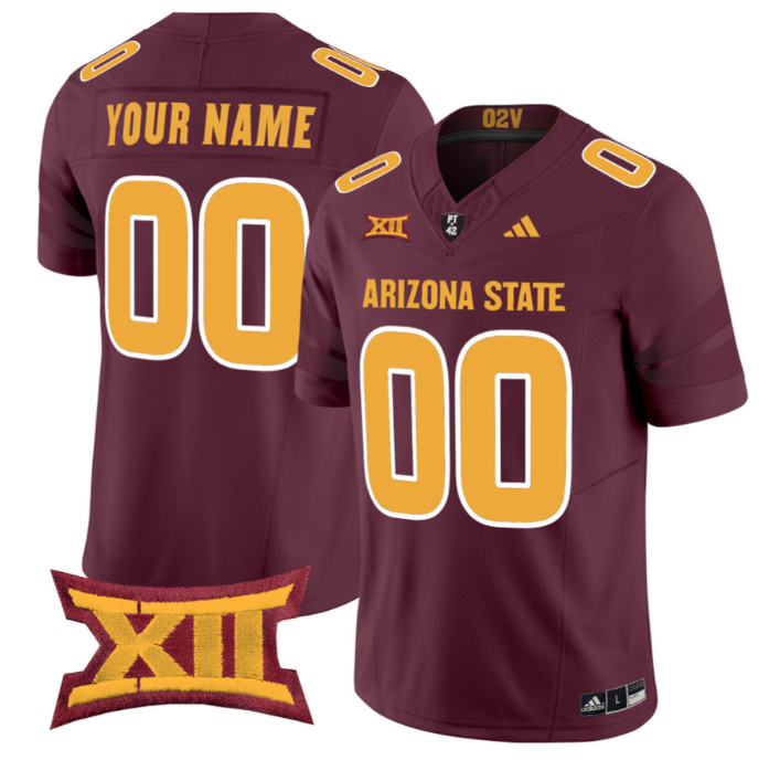Custom Arizona State Sun Devils Jersey Name, Number 2025 Stitched