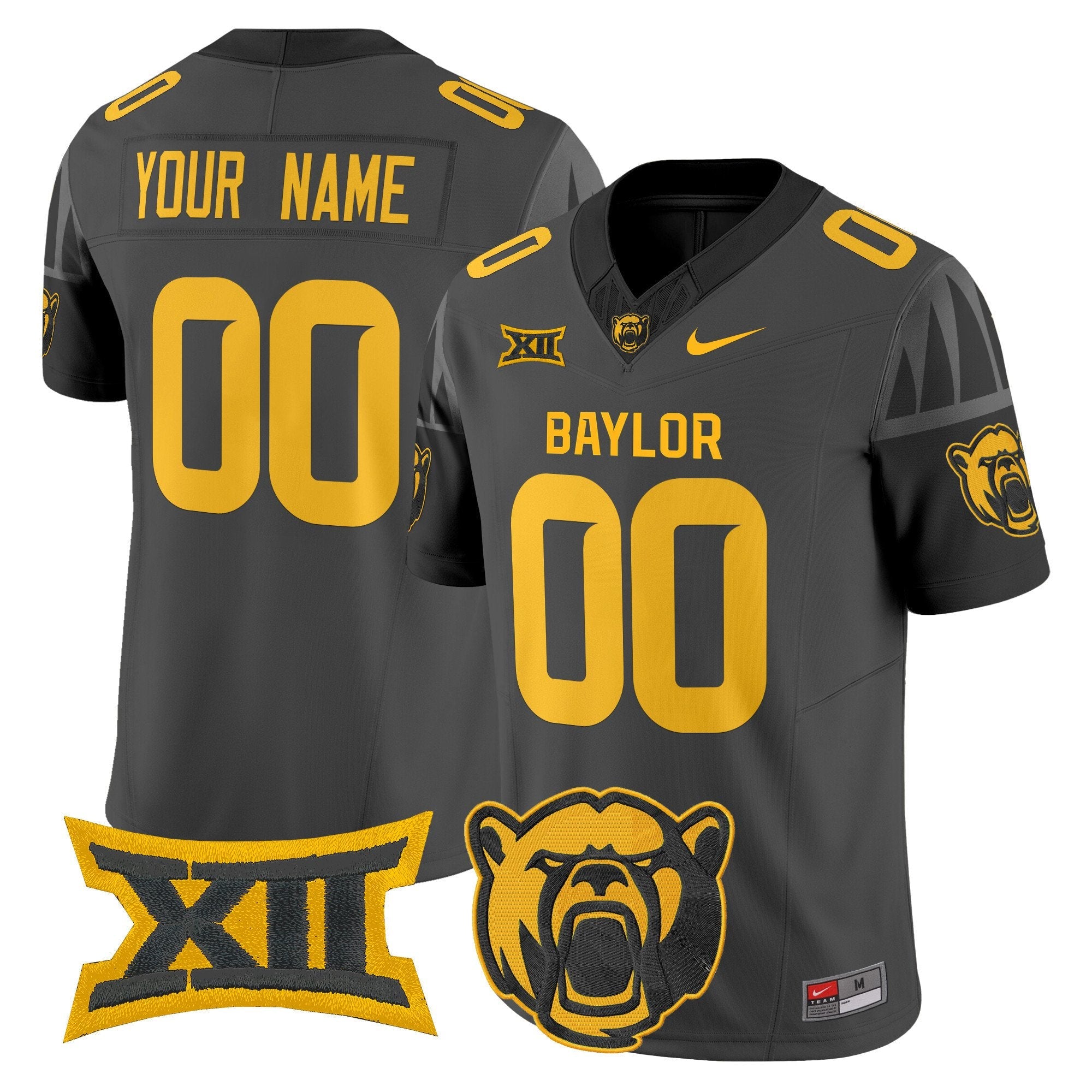 Custom Baylor Bears Jersey Name, Number 2025 V2 Stitched