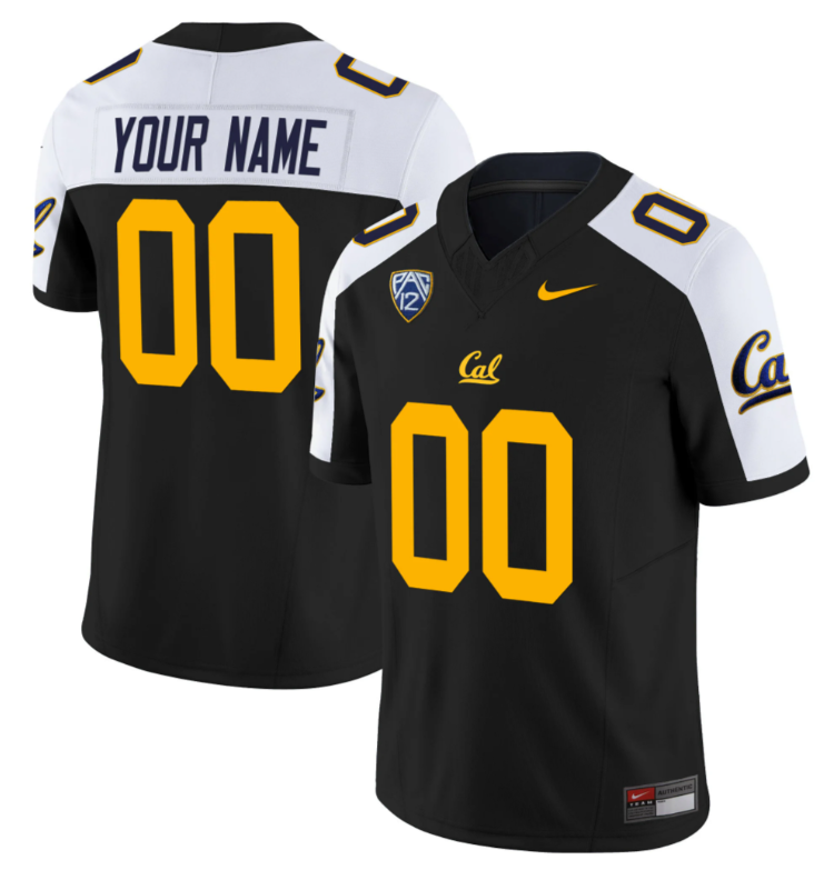 Custom California Golden Bears Jersey Limited Football Stitched